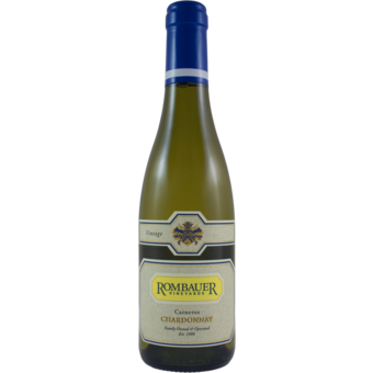 Bottle shot for 2021 Rombauer Carneros Chardonnay Half Bottle