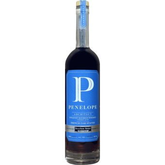 Bottle shot for  Penelope Architect Bourbon