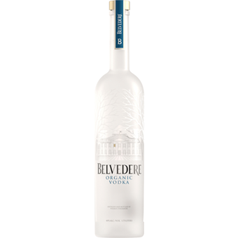 Bottle shot for  Belvedere Organic Pure Vodka