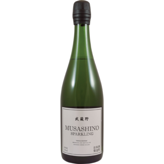 Bottle shot for  Musashino Sparkling Sake