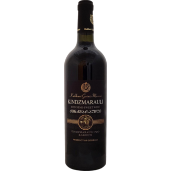 Bottle shot for  Kgm Kindzmarauli Semi Sweet Glass Bottle
