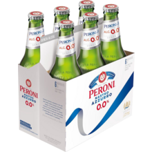 Product image for  Peroni Na 6pk Bottles