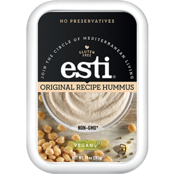 Bottle shot for  Esti Orinignal Hummus