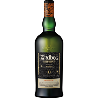 Bottle shot for  Ardbeg Anthology 13 Year Old The Harpy's Tale