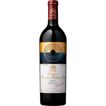Bottle shot for 2019 Chateau Mouton Rothschild Ex Chateau