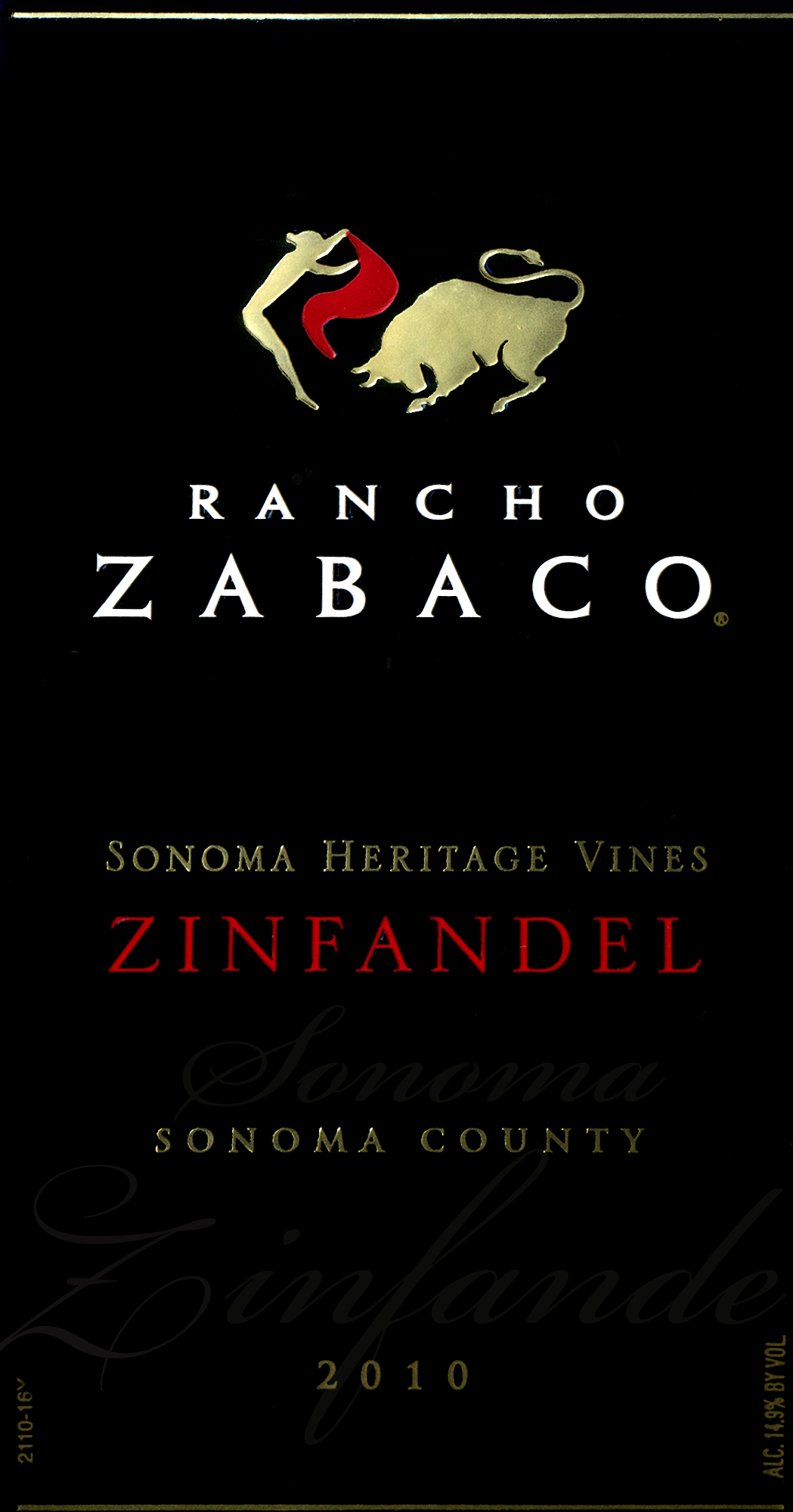 Rancho Zabaco Heritage Vine Zinfandel 1997
