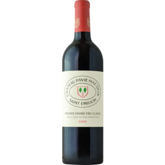 Bottle shot for 2020 Chateau Pavie Macquin