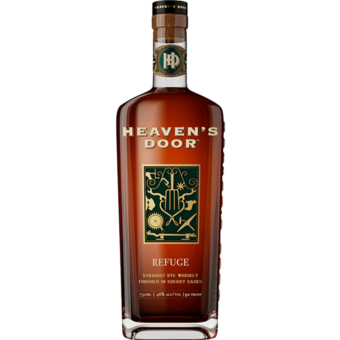 Bottle shot for  Heaven's Door Refuge Rye