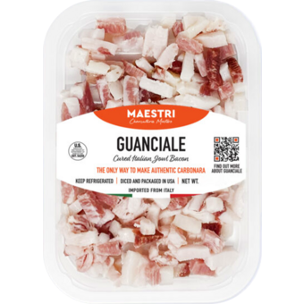 Bottle shot for  Maestri Diced Guanciale