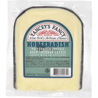 Bottle shot for  Yanceys Horseradish Cheddar