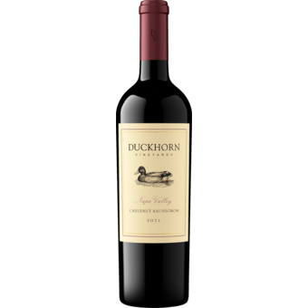 Bottle shot for 2021 Duckhorn Napa Cabernet Sauvignon