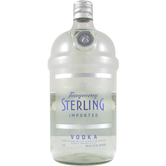 Bottle shot for  Tanqueray Stirling Vodka 80