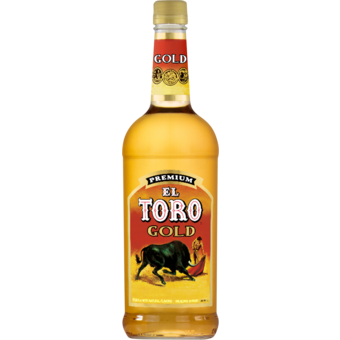 Bottle shot for  El Toro Gold Tequila