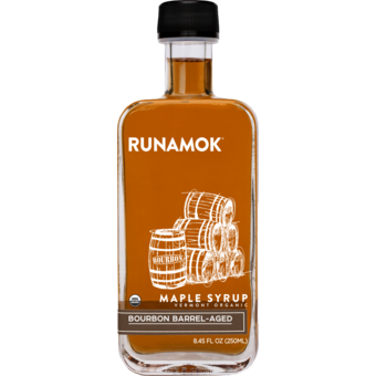 Bottle shot for  Runamok Bourbon Barrel Aged Maple Syrup