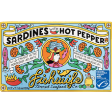 Product image for  Fishwife Sardines W/Hot Pepper