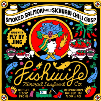 Bottle shot for  Fishwife Smoked Salmon W/ Chili
