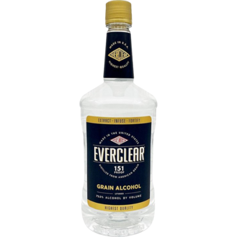 Bottle shot for  Everclear 151 Proof