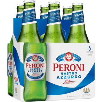 Bottle shot for  Peroni 6pk Bottles