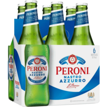 Product image for  Peroni 6pk Bottles