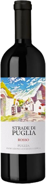 Bottle shot for 2022 Strade Di Puglia Rosso
