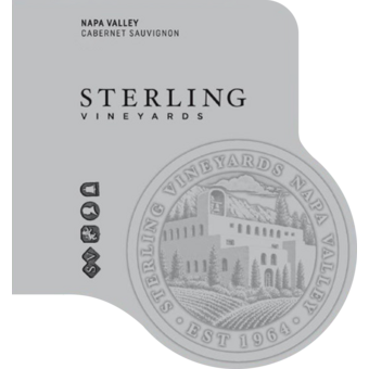 Label shot for 2020 Sterling Napa Valley Cabernet Sauvignon