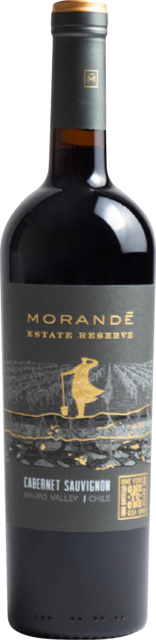 Bottle shot for 2021 Morande Estate Reserve Cabernet Sauvignon