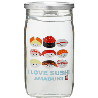 Bottle shot for  Amabuki Shuzo I Love Sushi 180ml Each