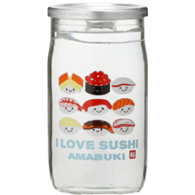 Product image for  Amabuki Shuzo I Love Sushi 180ml Each
