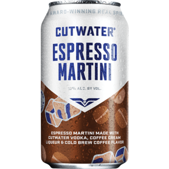 Bottle shot for  Cutwater Espresso Martini