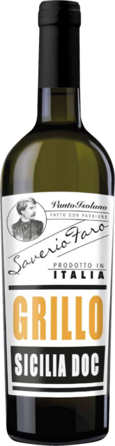 Bottle shot for 2023 Saverio Grillo Sicilia