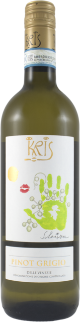 Bottle shot for 2023 Kris Pinot Grigio