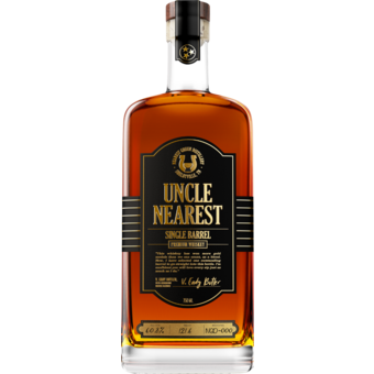 Bottle shot for  Uncle Nearest Single Barrel