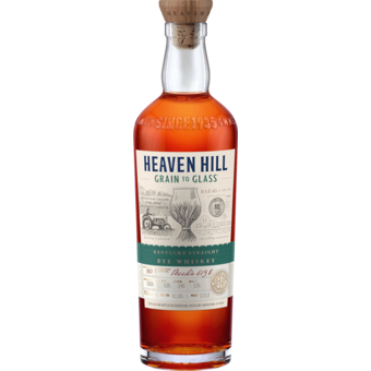 Bottle shot for  Heaven Hill Grain To Glass Rye Specialty Barrel Series
