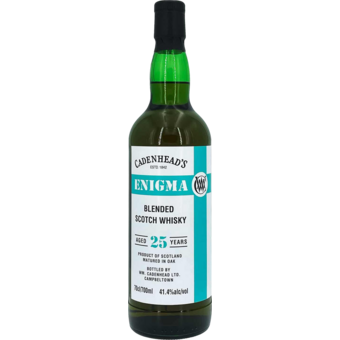 Bottle shot for  Cadenhead Enigma 25 Year Old