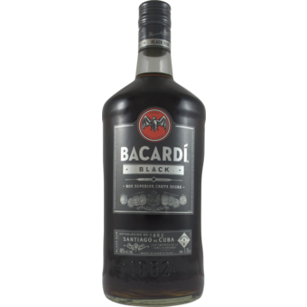 Bottle shot for  Bacardi Black