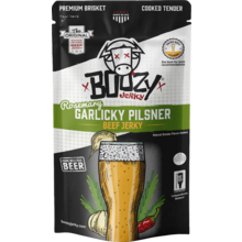 Product image for  Boozy Jerky Rosemary Garlic Pilsner