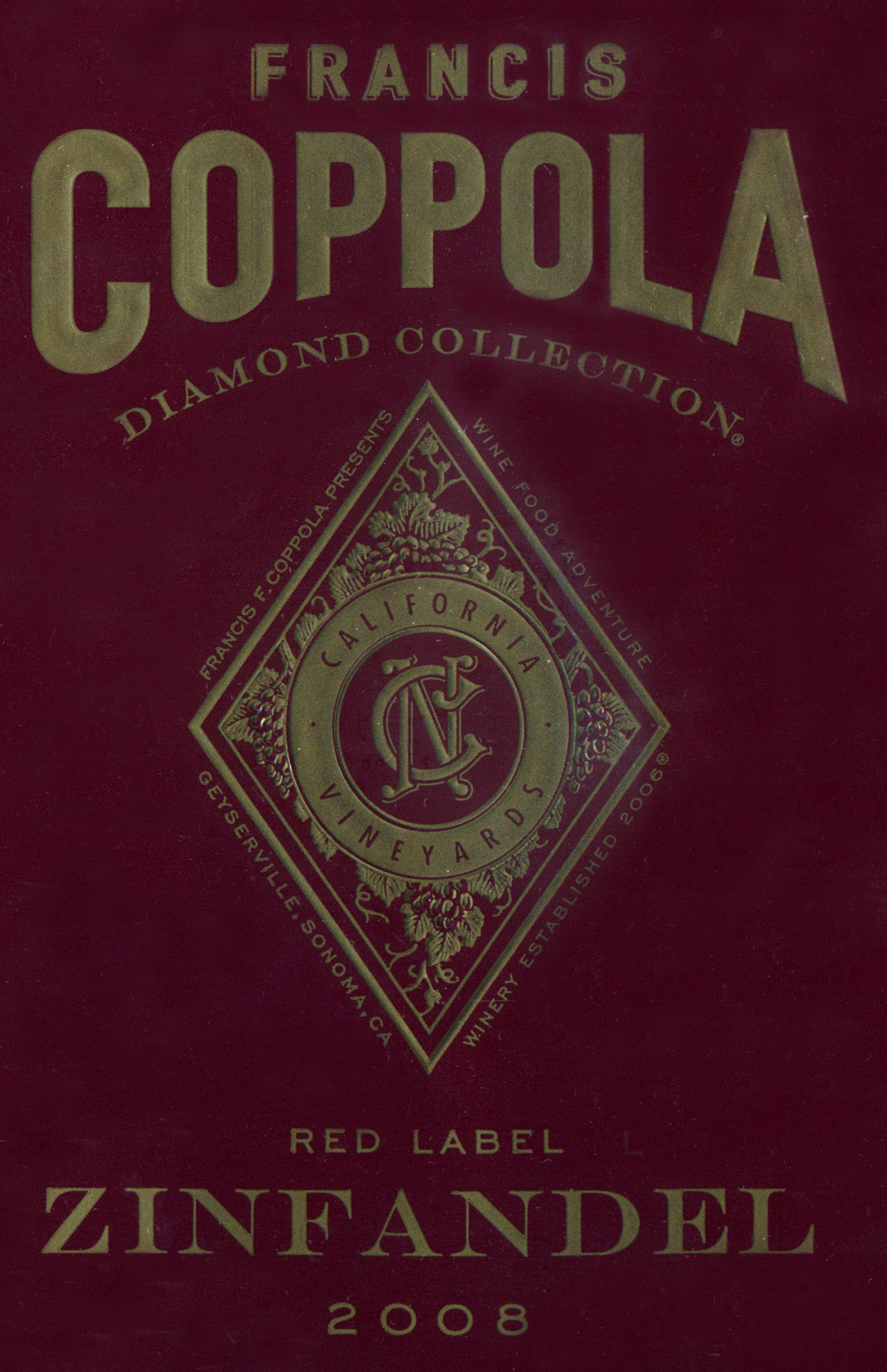 It's just an image of Wild Coppola Claret 2009 Black Label It's just a photo of Wild Coppola Claret 2009 Black Label