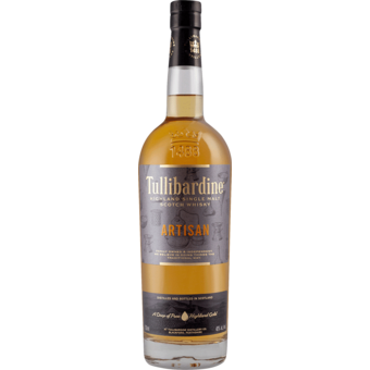 Bottle shot for  Tullibardine Artisan Single Malt