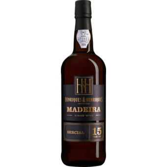 Bottle shot for  Henriques & Henriques Sercial 15 Year Madiera