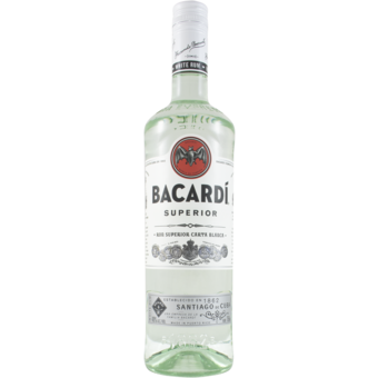 Bottle shot for  Bacardi Light (Silver)