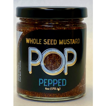 Bottle shot for  Pop Mustard Pepped
