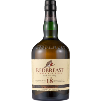 Bottle shot for  Redbreast 18 Year Old