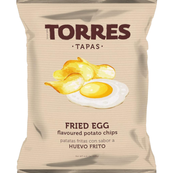 Bottle shot for  Torres Fried Egg Chips