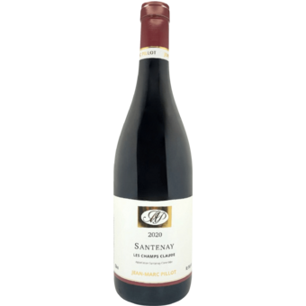 Bottle shot for 2020 Jean Marc Pillot Santenay Rouge Les Champs Claude