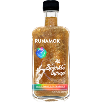 Bottle shot for  Runamok Sparkle Syrup