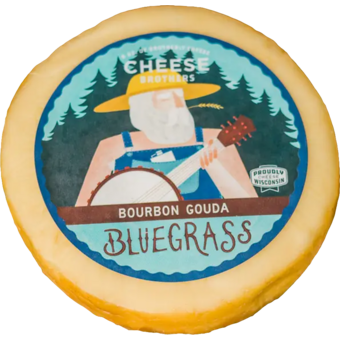 Bottle shot for  Cheese Bros. Bourbon Gouda