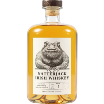Bottle shot for  Natterjack Irish Whiskey