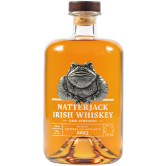 Bottle shot for  Natterjack Irish Whiskey Cask Strength