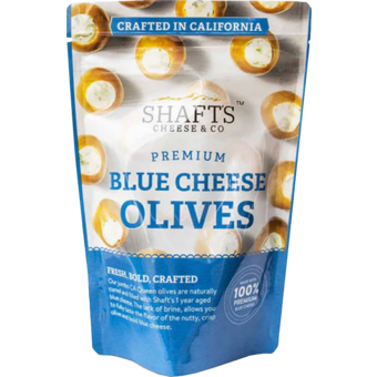 Bottle shot for  Shaft's Blue Cheese Olives
