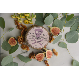 Bottle shot for  Rebel Cheese Balsamic Fig & Walnut